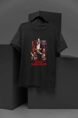 Texas Chainsaw Massacre T Shirt, Texas Chainsaw Massacre T Shirt Black